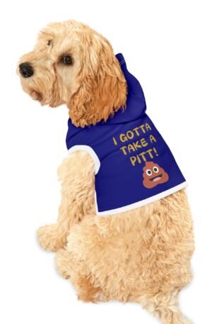 Show Your WVU Spirit: The Hilarious “I Gotta Take A Pitt” Pet Hoodie