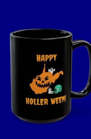 Image of the “happy Holler Ween” mug